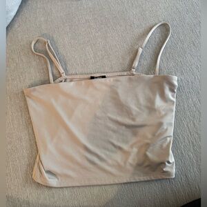 Women's Beige Spaghetti Strap Top Express
